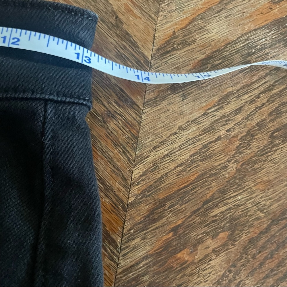 Everlane women black wide legs jeans size 0 - Picture 6 of 7